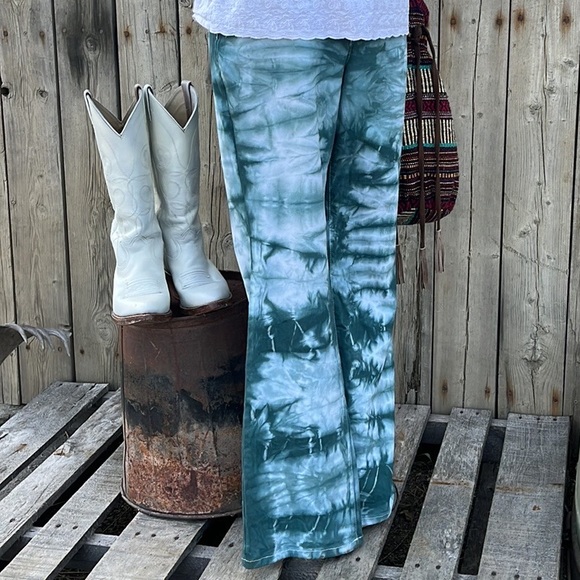 Style & Co. Denim - . ⭐️CLEARANCE⭐️TEAL TIE DYE JEANS SIDE 10